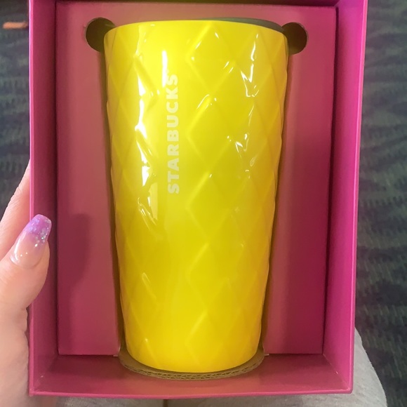Starbucks🍍EXCLUSIVE Hawaii Collection - Pineapple ceramic tumbler - NWT … - Picture 9 of 9